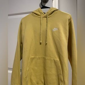 NIKE yellow hoodie